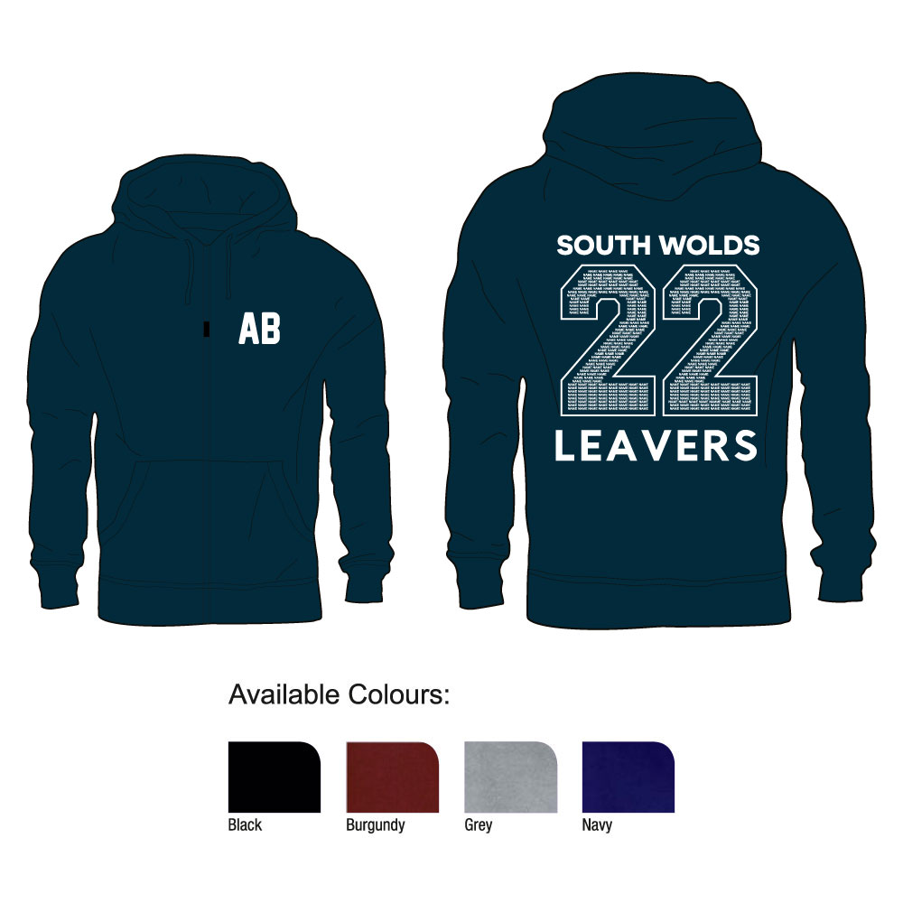 2022 The South Wolds Academy Zip Hoodie 1