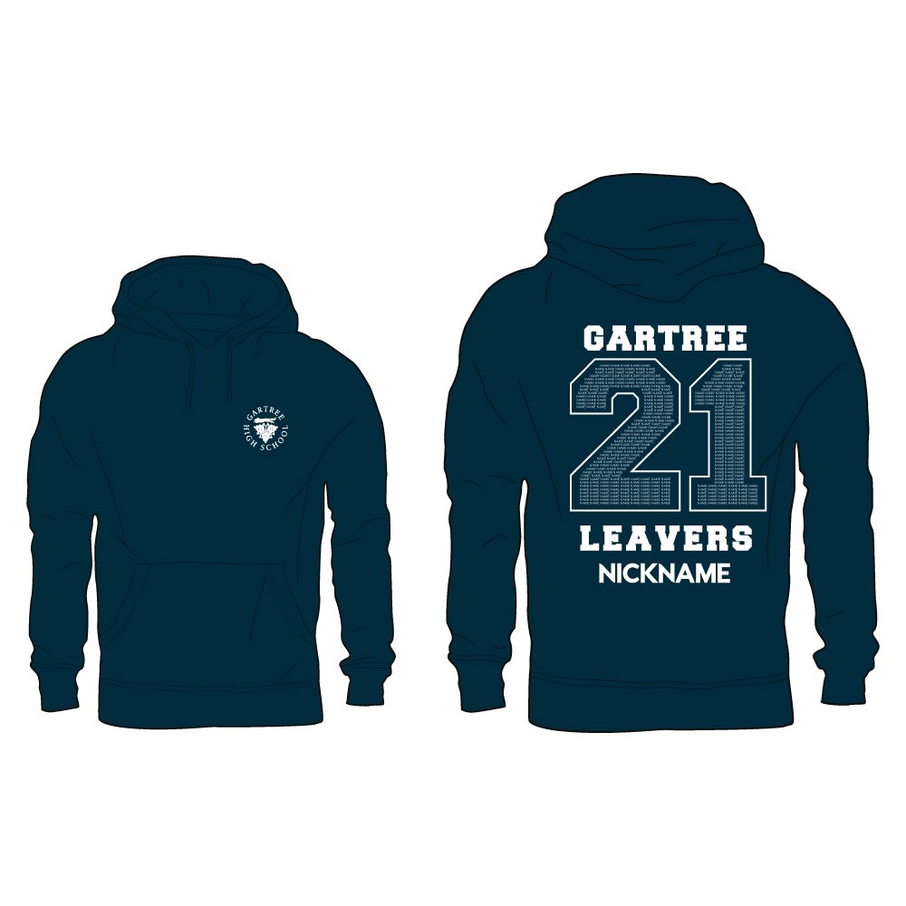 Gartree High School 2021 Leavers Hoodie 1